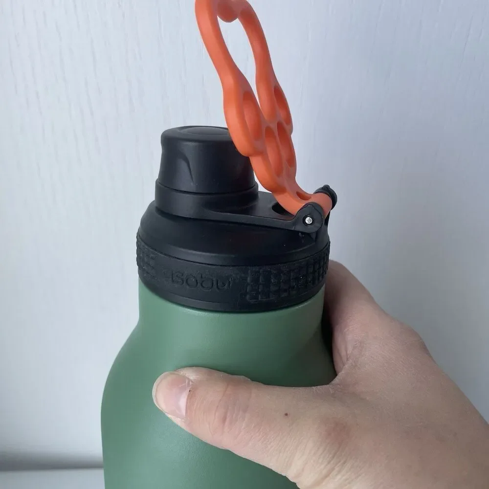 ASOBU 3-in-1 Doggy and Me Insulated Dog Water Bottle Pet Bowl Travel Green NEW